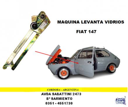 MAQUINA LEVANTA VIDRIOS FIAT 147