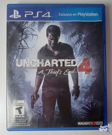 Juego PS4 - Uncharted 4