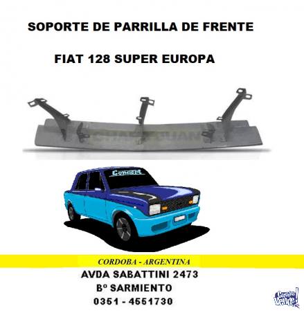 SOPORTE PARRILLA FRENTE FIAT 128 SUPER EUROPA