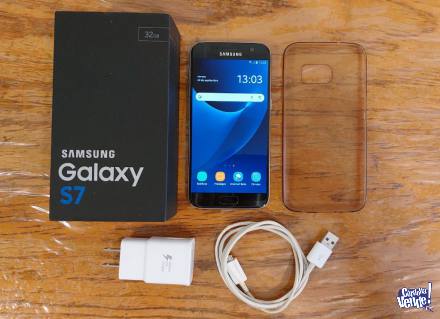 Samsung Galaxy S7 32Gb Negro 4Gb Ram Liberado Impecable