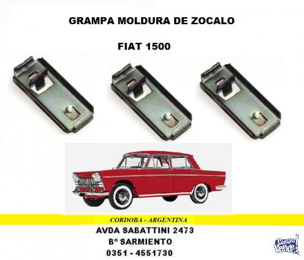 GRAMPA MOLDURA ZOCALO FIAT 1500 - 1600