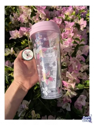 Vaso Starbucks original Cherry Blossom Rosa