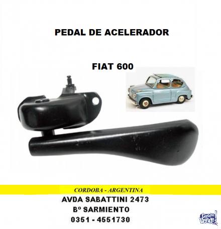 PEDAL ACELERADOR FIAT 600