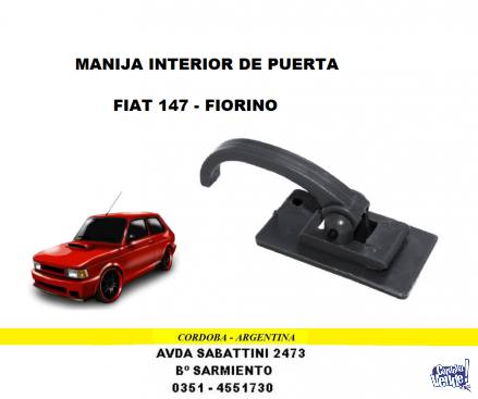 MANIJA INTERIOR FIAT 147 - FIORINO