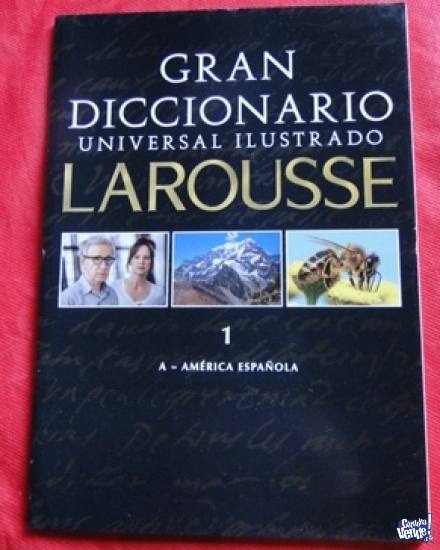 GRAN DICCIONARIO UNIVERSAL ILUSTRADO  LAROUSSE  TOMO 1 en Argentina Vende