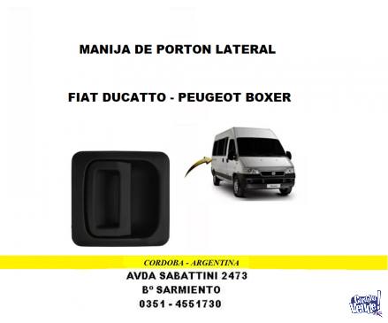MANIJA PORTON LATERAL FIAT DUCATTO - PEUGEOT BOXER