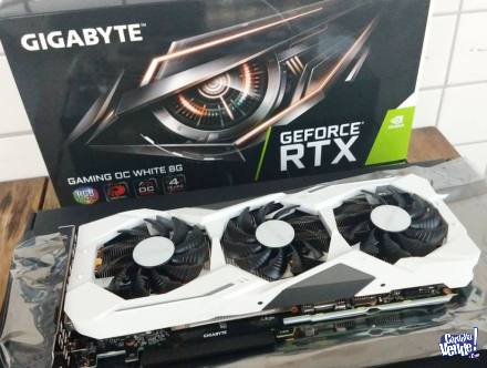 Gigabyte Geforce RTX 2070 Gaming OC White 8G en Argentina Vende