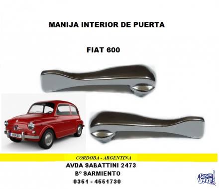 MANIJA INTERIOR FIAT 600