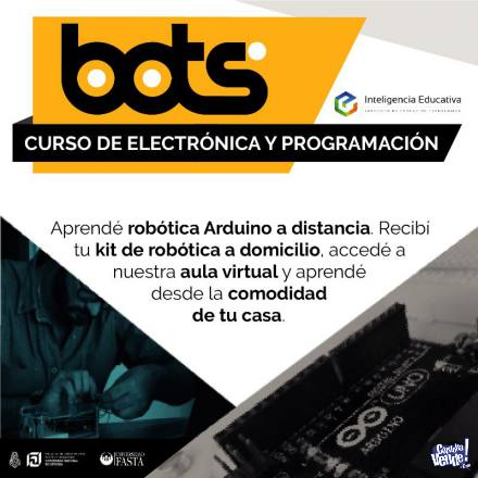 Bots - Curso De Robótica A Distancia + Kit Arduino