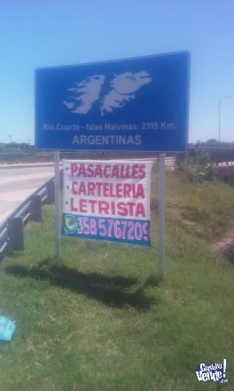 CARTELES CORDOBA en Argentina Vende