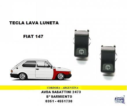 LLAVE TECLA LAVA LUNETA FIAT 147