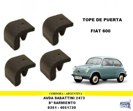 TOPE DE PUERTA FIAT 600