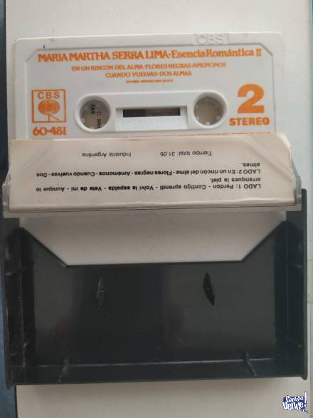 Cassette - María Martha Serra Lima - Esencia Romántica II