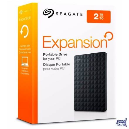 Disco duro portatil SEAGATE EXPANSION 2TB *LOCAL NVA CBA* en Argentina Vende