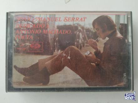 Cassette - Joan Manuel Serrat - Dedicado a Antonio Machado
