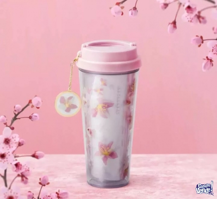 Vaso Starbucks original Cherry Blossom Rosa