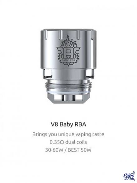 Resistencia TFV8 V8 Baby RBA Smok