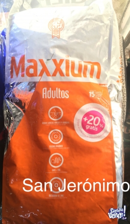 MAXXIUM ADULTO x20 kg + 2 kg !! Entregas!