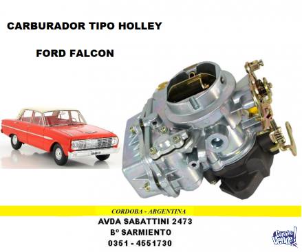 CARBURADOR TIPO HOLLEY FORD FALCON