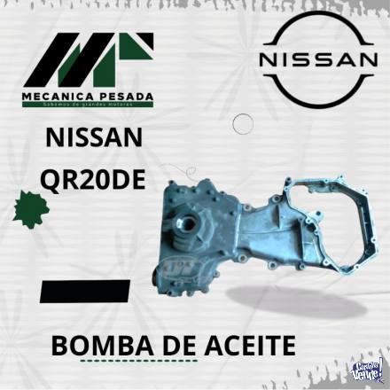 BOMBA DE ACEITE NISSAN QR20DE