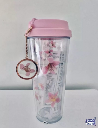 Vaso Starbucks original Cherry Blossom Rosa