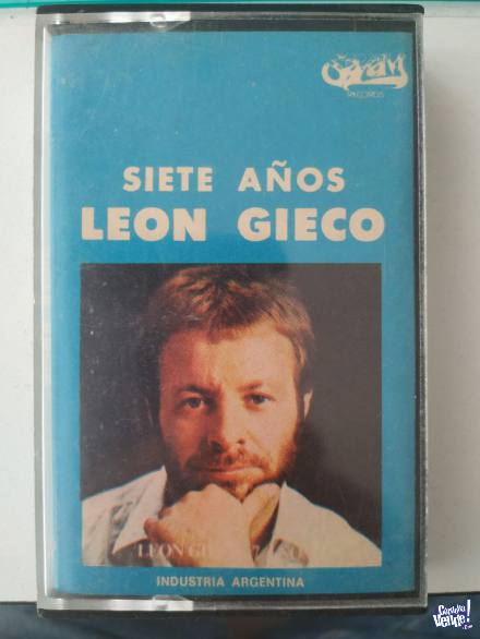 Cassette - León Gieco - Siete años