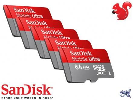 Memoria Sandisk 64 gb micro sd clase 10 Ultra SDHC/SDXC