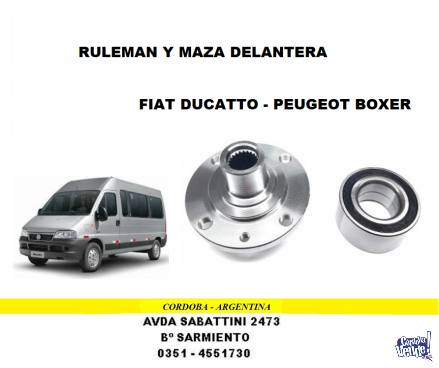 MAZA DE RUEDA CON RULEMAN FIAT DUCATTO