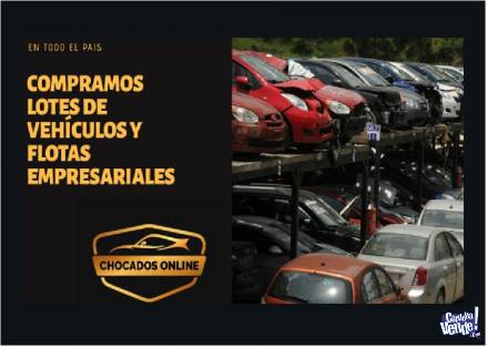 COMPRO autos LOTES, FLOTAS EMPRESARIALES. ChocadosOnline en Argentina Vende
