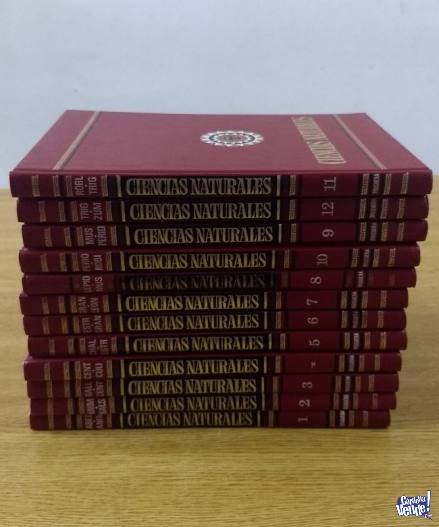 VENDO LIBROS COLECCIÓN 'ENCICLOPEDIA CIENCIAS NATURALES BRU