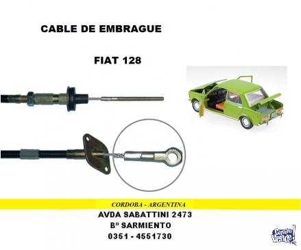 CABLE DE EMBRAGUE FIAT 128