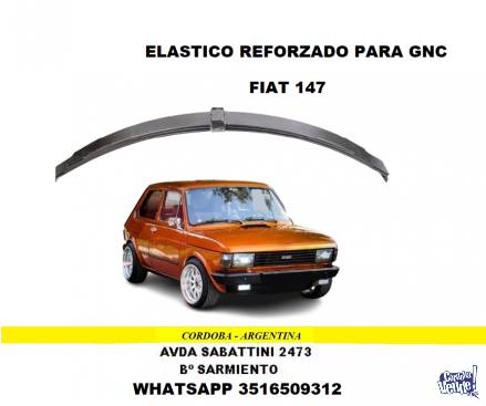 PAQUETE DE ELASTICO FIAT 147