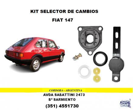 KIT SELECTOR DE CAMBIOS FIAT 147
