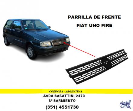 PARRILLA DE FRENTE FIAT UNO FIRE