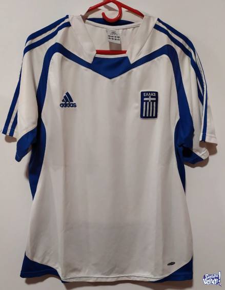 Camiseta Titular Grecia Campeón Eurocopa 2004 Talle M en Argentina Vende