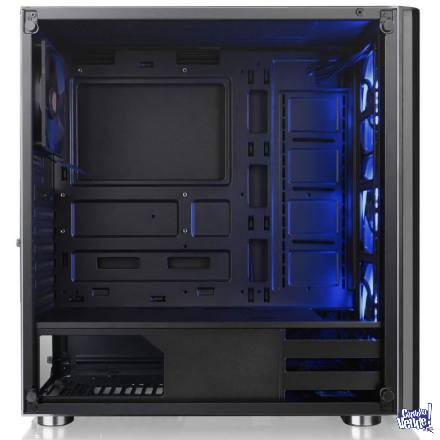 Gabinete Thermaltake V200 TG RGB - Vidrio Templado/4 Coolers