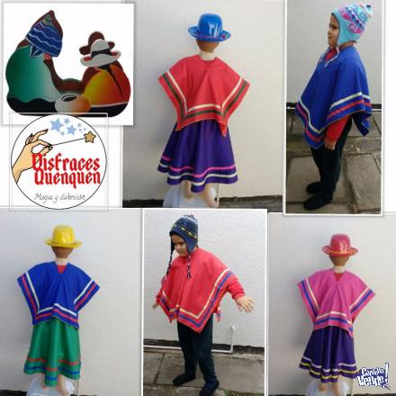 Disfraces infantiles para Fiestas Patrias.