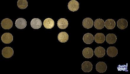Monedas antiguas de varios paises / precio por lote