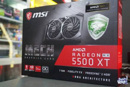MSI Radeon RX 5500 XT MECH OC Graphics Card
