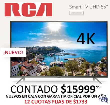 Smart Tv Led RCA 55 UHD 4k NUEVOS EN CAJA CON GARANTIA 1 AÑ