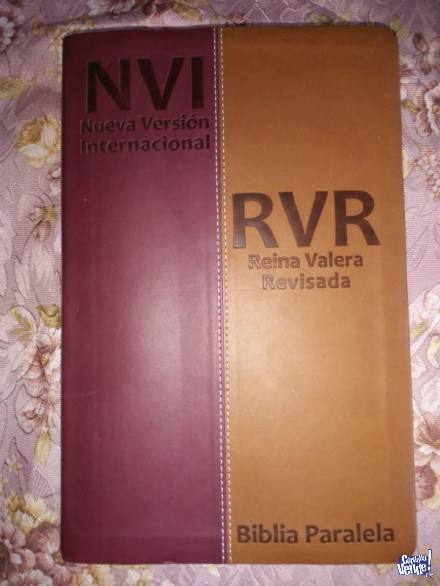 BIBLIA PARALELA   NVI   -   RVR en Argentina Vende