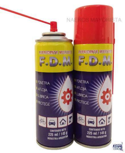 lubricantes aceite multiuso fdm pack x12 unid en aerosol