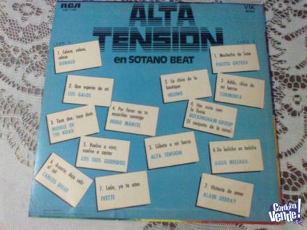 Album Long Play Alta tensión