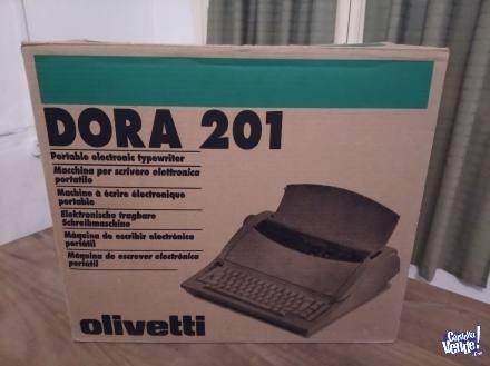 Maquina de escribir eléctrica Olivetti Dora 201