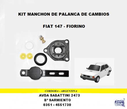 MANCHON PALANCA CAMBIO FIAT 147 - FIORINO