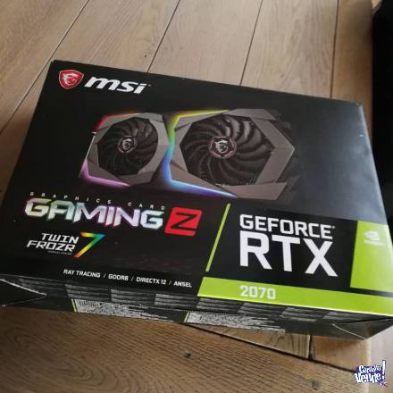 MSI GeForce RTX 2070 GAMING Z Graphics Card 8Gb twin frozr 7 en Argentina Vende