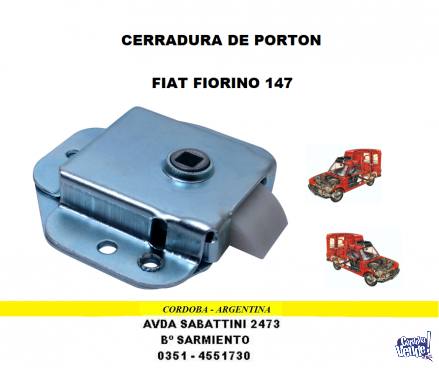 CERRADURA DE PORTON FIAT FIORINO 147
