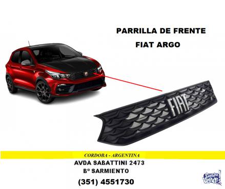 PARRILLA DE FRENTE FIAT ARGO