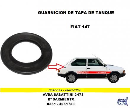 GOMA TANQUE DE NAFTA FIAT 147 - FIORINO