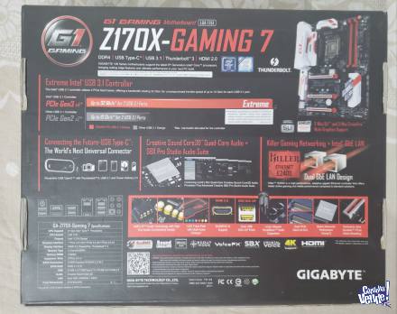 Gigabyte Z170x-gaming 7 & Intel Core I5-7600k Kabylake S1151